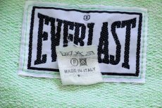 画像5: イタリア製 EVERLAST ツートン 半袖 スウェット 薄緑×緑 L (5)