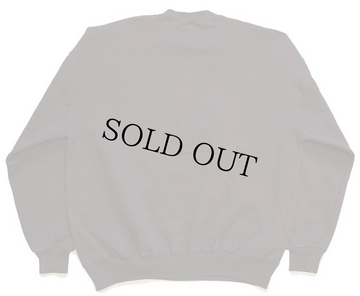 画像2: 90s USA製 RUSSELLラッセル LEHIGH 前V スウェット 焦げ茶 XL (2)