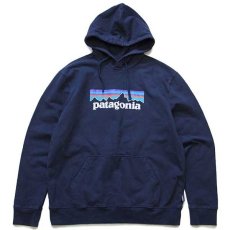 画像1: patagoniaパタゴニア P-6 Logo Uprisal Hoody ロゴ ストレッチ スウェットパーカー CNY L (1)