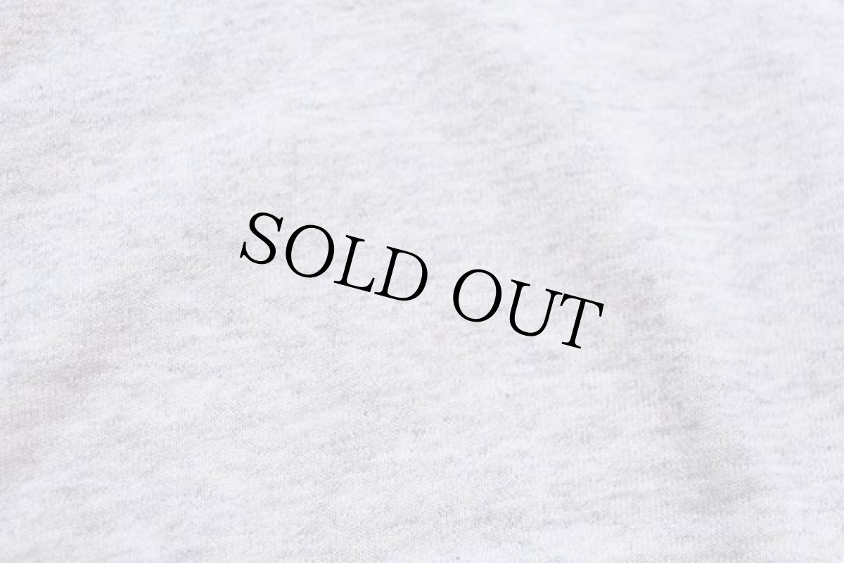 画像5: 90s メキシコ製 Championチャンピオン NOTRE DAME FOOTBALL 前V ツートン スウェット 杢ライトグレー XL (5)