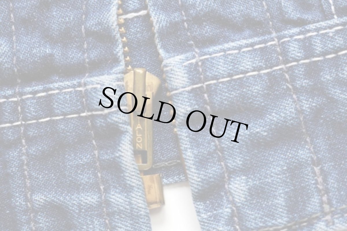 画像6: 60s USA製 Leeリー 91-B JELT DENIMジェルトデニム ワークジャケット 40R (6)