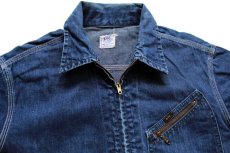 画像3: 60s USA製 Leeリー 91-B JELT DENIMジェルトデニム ワークジャケット 40R (3)