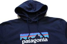 画像3: patagoniaパタゴニア P-6 Logo Uprisal Hoody ロゴ ストレッチ スウェットパーカー CNY L (3)