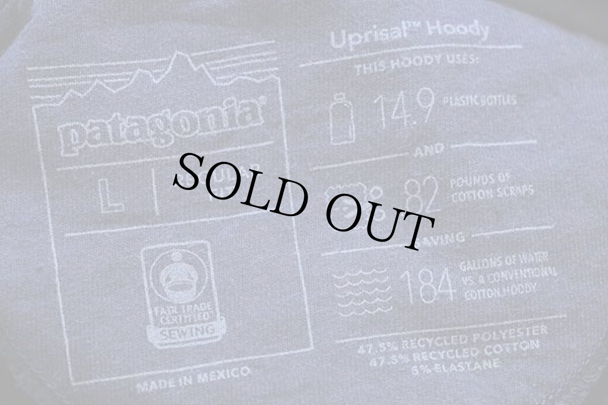 画像4: patagoniaパタゴニア P-6 Logo Uprisal Hoody ロゴ ストレッチ スウェットパーカー CNY L (4)