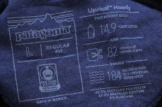 画像4: patagoniaパタゴニア P-6 Logo Uprisal Hoody ロゴ ストレッチ スウェットパーカー CNY L (4)