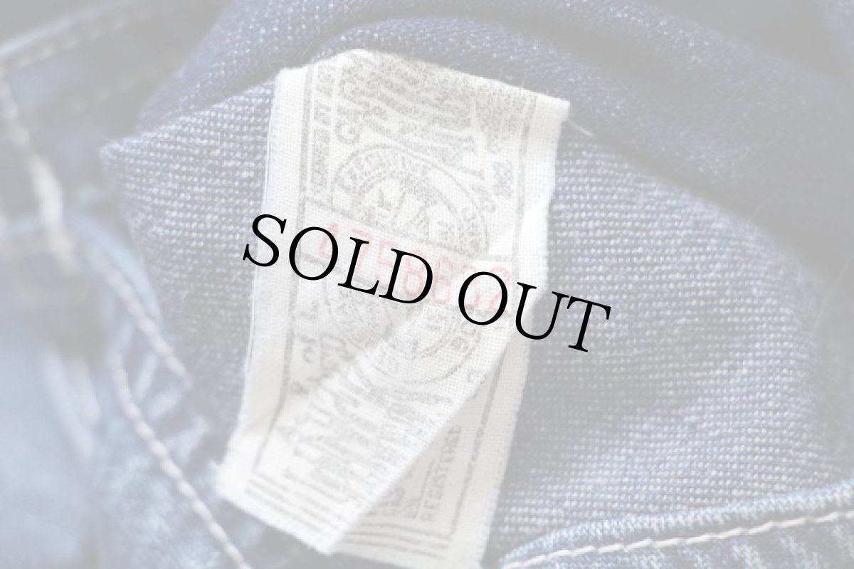 画像5: 60s USA製 Leeリー 91-B JELT DENIMジェルトデニム ワークジャケット 40R (5)