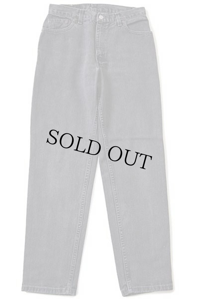 画像2: 00s USA製 Levi'sリーバイス 550 ブラック デニムパンツ 10 M MIS (2)