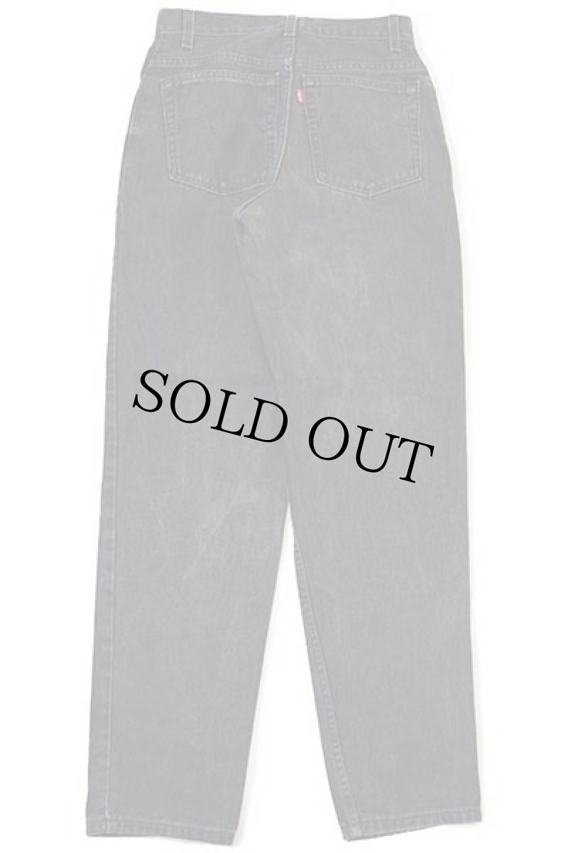 画像3: 00s USA製 Levi'sリーバイス 550 ブラック デニムパンツ 8 MIS M★89 (3)