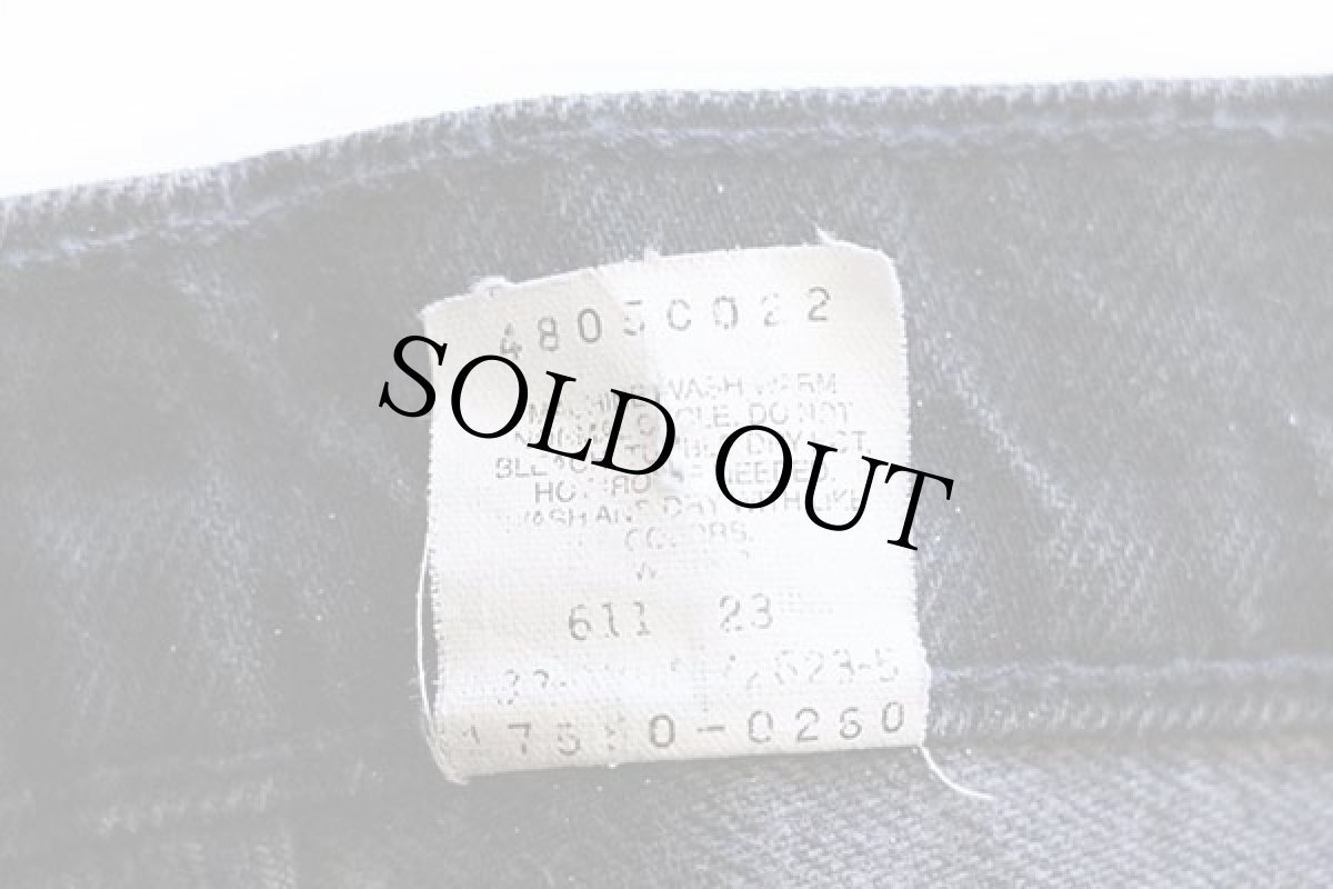 画像7: 90s USA製 Levi'sリーバイス 550 ブラック デニムパンツ 7 MED★95 (7)