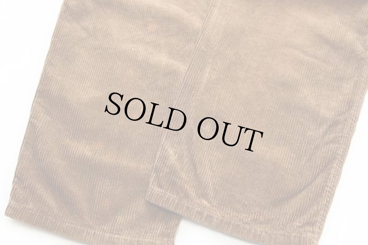 画像7: 90s DOCKERSドッカーズ ツータック コーデュロイパンツ 茶 w33 L30★ユーロ スラックス Levi'sリーバイス (7)