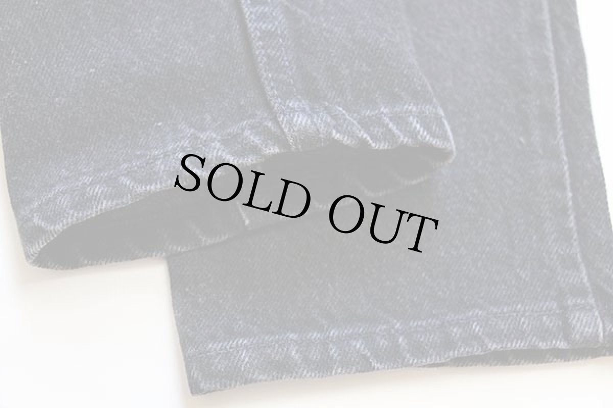 画像8: 90s USA製 Levi'sリーバイス 550 ブラック デニムパンツ 7 MED★95 (8)