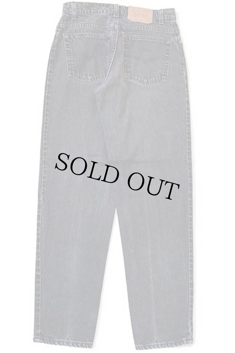 画像3: 90s USA製 Levi'sリーバイス 550 ブラック デニムパンツ 11 MED★96 (3)