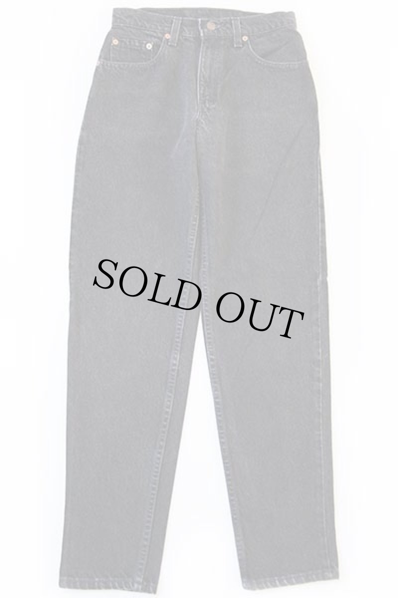 画像2: 90s USA製 Levi'sリーバイス 550 ブラック デニムパンツ 7 MED★95 (2)