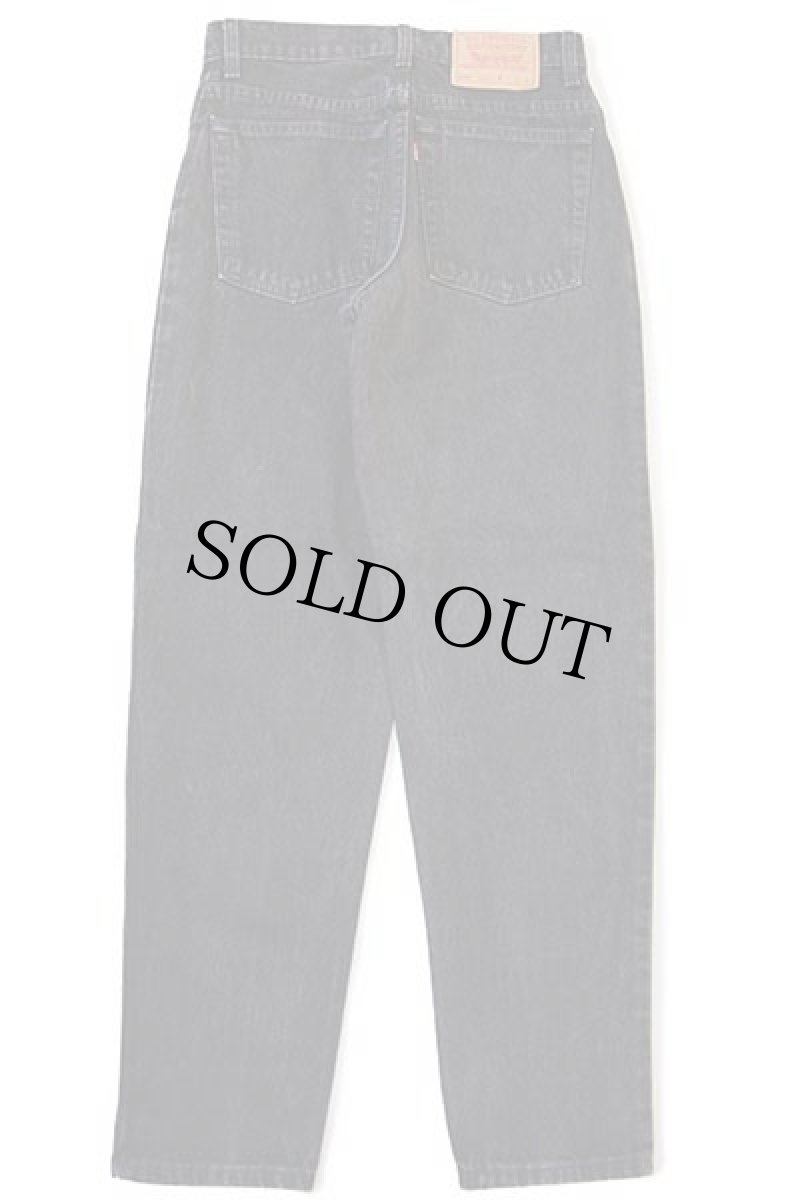 画像3: 90s USA製 Levi'sリーバイス 550 ブラック デニムパンツ 9 SHORT (3)