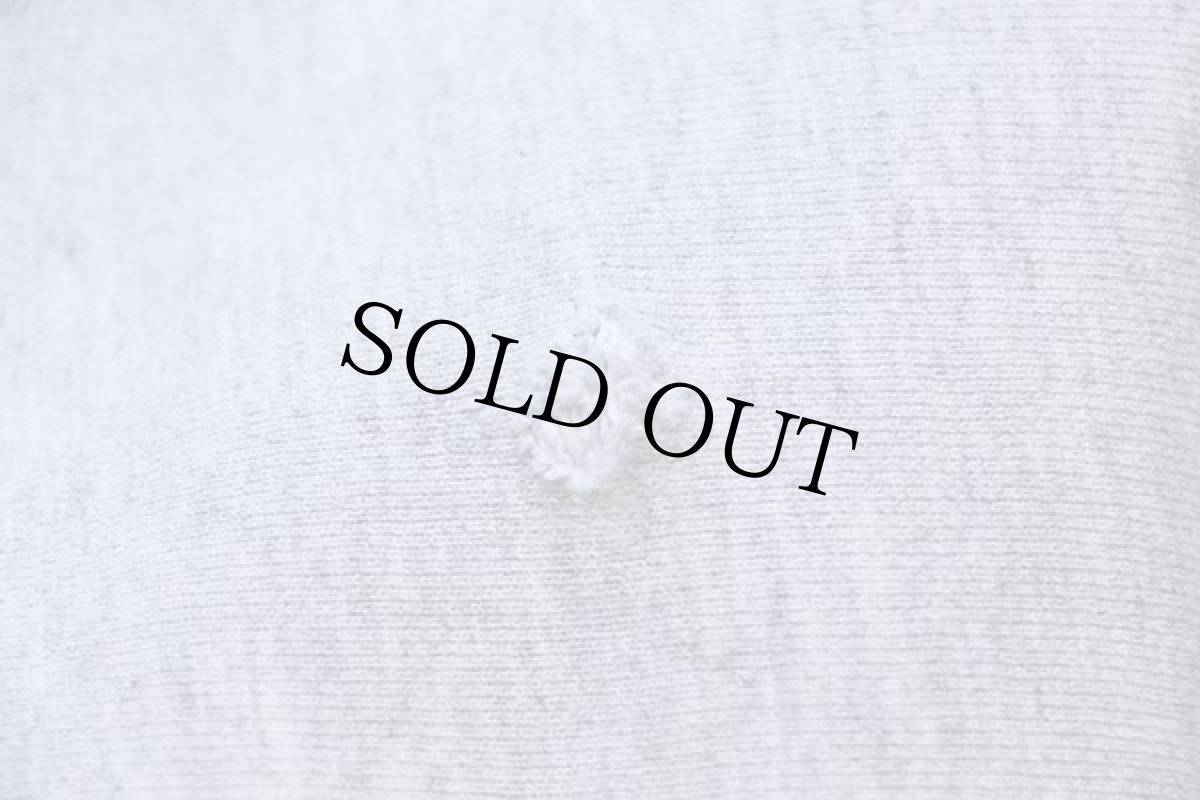 画像7: 90s USA製 The Cotton Exchange FOOTHILLS BASEBALL リバースウィーブ スウェット 杢グレー XXL (7)