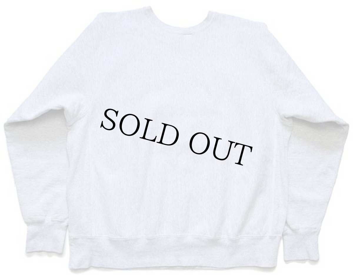 画像2: 90s USA製 The Cotton Exchange FOOTHILLS BASEBALL リバースウィーブ スウェット 杢グレー XXL (2)