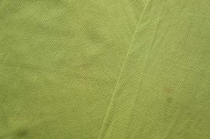 画像6: イタリア製 VALENTINO STUDIO コットン 鹿の子 長袖ポロシャツ 黄緑 L (6)