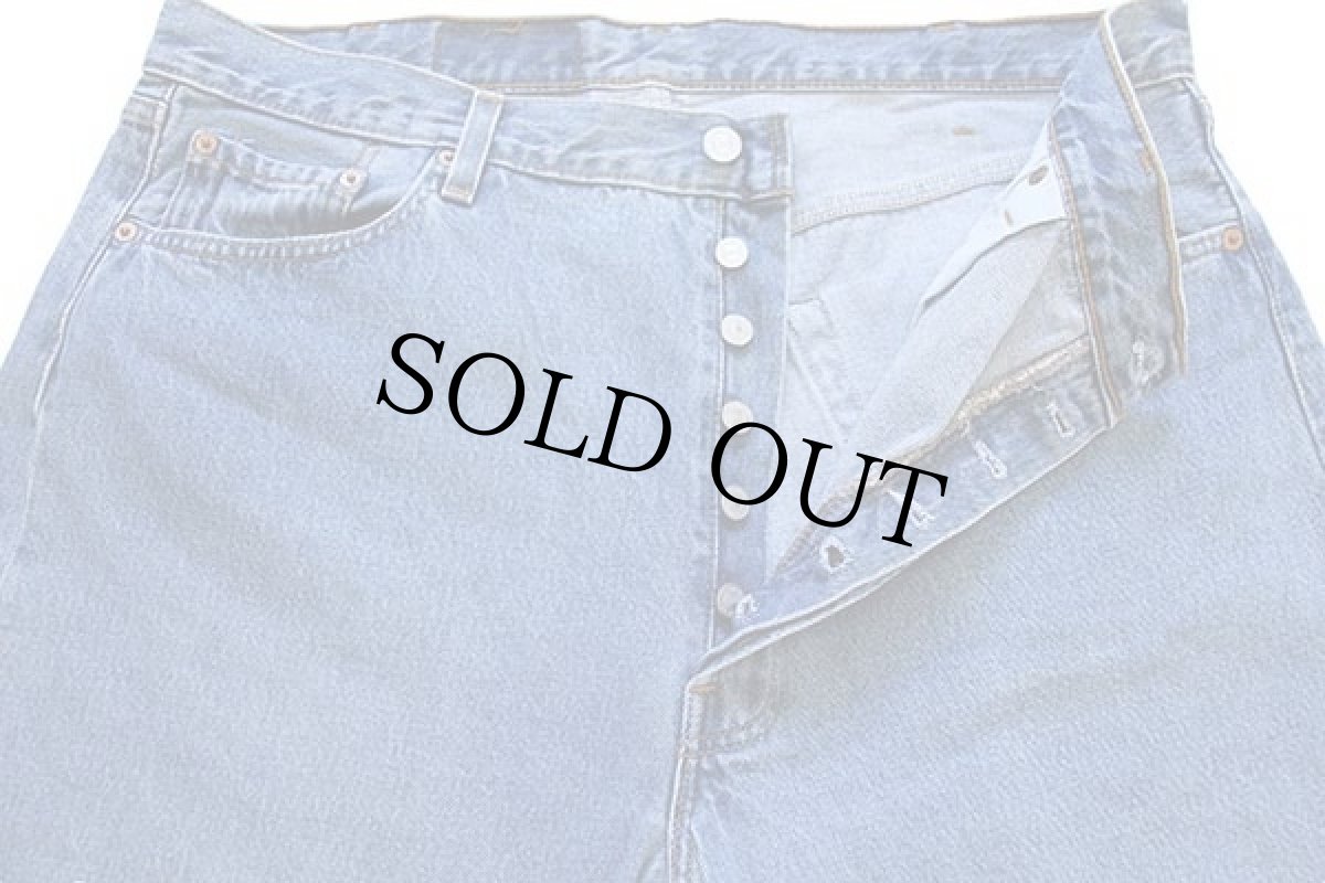 画像4: 90s USA製 Levi'sリーバイス 501 デニムパンツ w40 L30 (4)