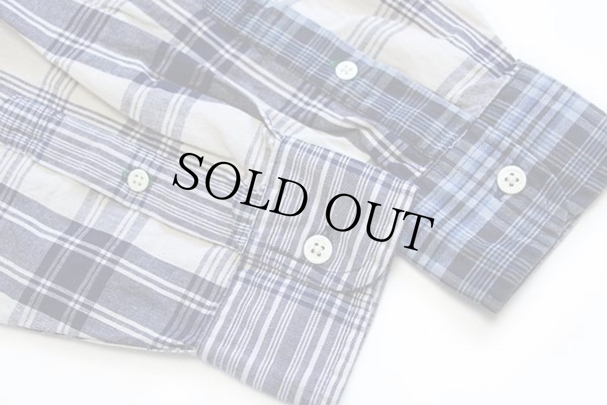 画像6: 90s TOMMY HILFIGERトミーヒルフィガー クレイジーパターン チェック ボタンダウン オックスフォード コットンシャツ (6)