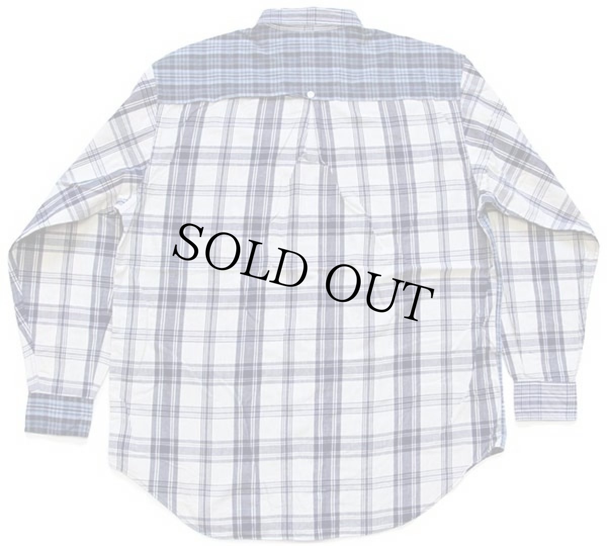 画像2: 90s TOMMY HILFIGERトミーヒルフィガー クレイジーパターン チェック ボタンダウン オックスフォード コットンシャツ (2)