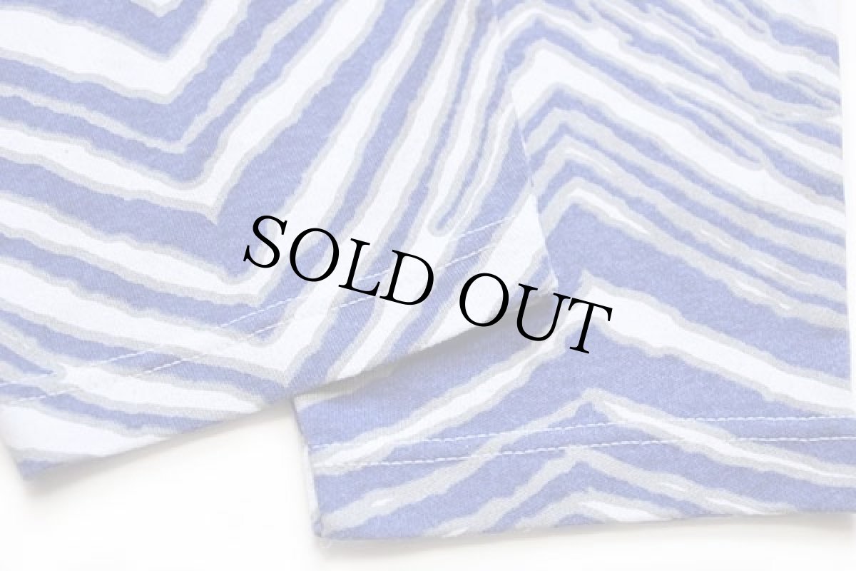 画像7: 90s USA製 ZUBAZ AIR FORCE フェルトパッチ ゼブラ柄 イージーパンツ L (7)