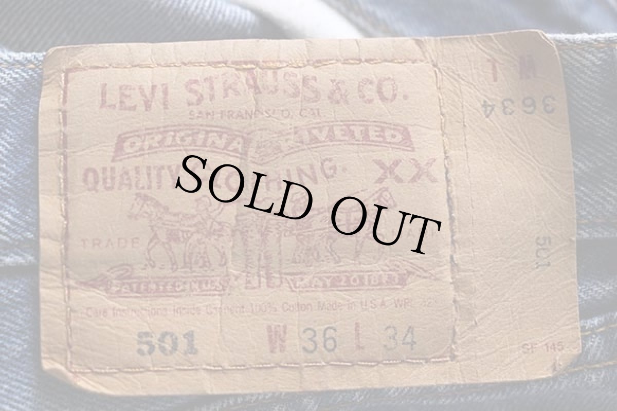 画像6: 00s USA製 Levi'sリーバイス 501 デニムパンツ w36 L34★59 (6)