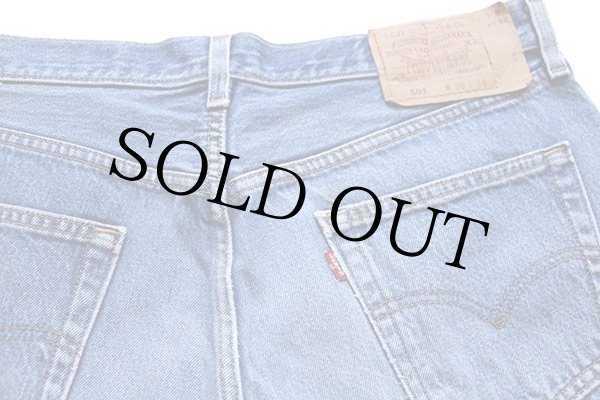 00s USA製 Levi'sリーバイス 501 デニムパンツ w36 L34☆59