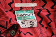 画像4: 70s FRAPPANT Extra 総柄 シャツ (4)