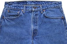 画像4: 90s カナダ製 Levi'sリーバイス 505 デニムパンツ w33 L30★54 (4)