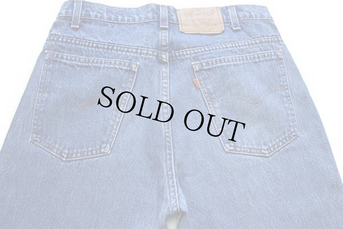 画像5: 80s USA製 Levi'sリーバイス 509 ペンキ飛び デニムパンツ w33 L34 (5)