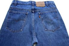 画像5: 80s USA製 Levi'sリーバイス 509 ペンキ飛び デニムパンツ w33 L34 (5)