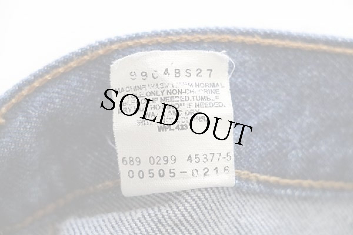 画像7: 90s Levi'sリーバイス 505 デニムパンツ w34 L30★57 (7)