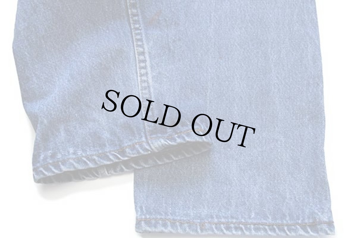 画像9: 80s USA製 Levi'sリーバイス 509 ペンキ飛び デニムパンツ w33 L34 (9)