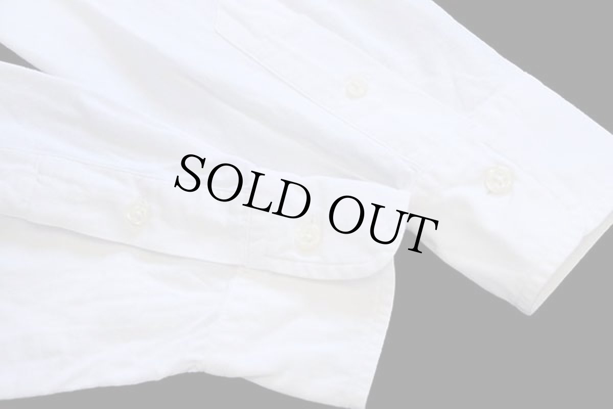 画像5: 90s ラルフローレン ワンポイント ボタンダウン オックスフォード コットンシャツ 白 8 (5)