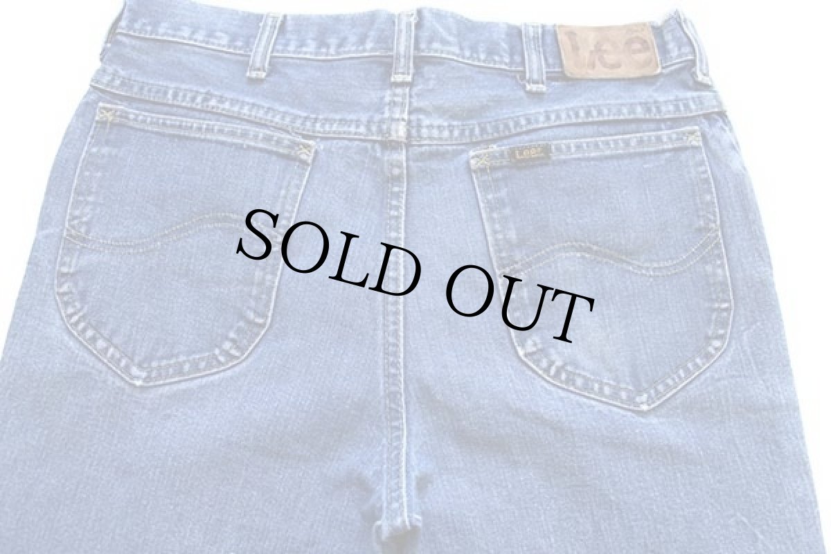 画像5: 70s USA製 Leeリー フレア デニムパンツ w33★ベルボトム (5)