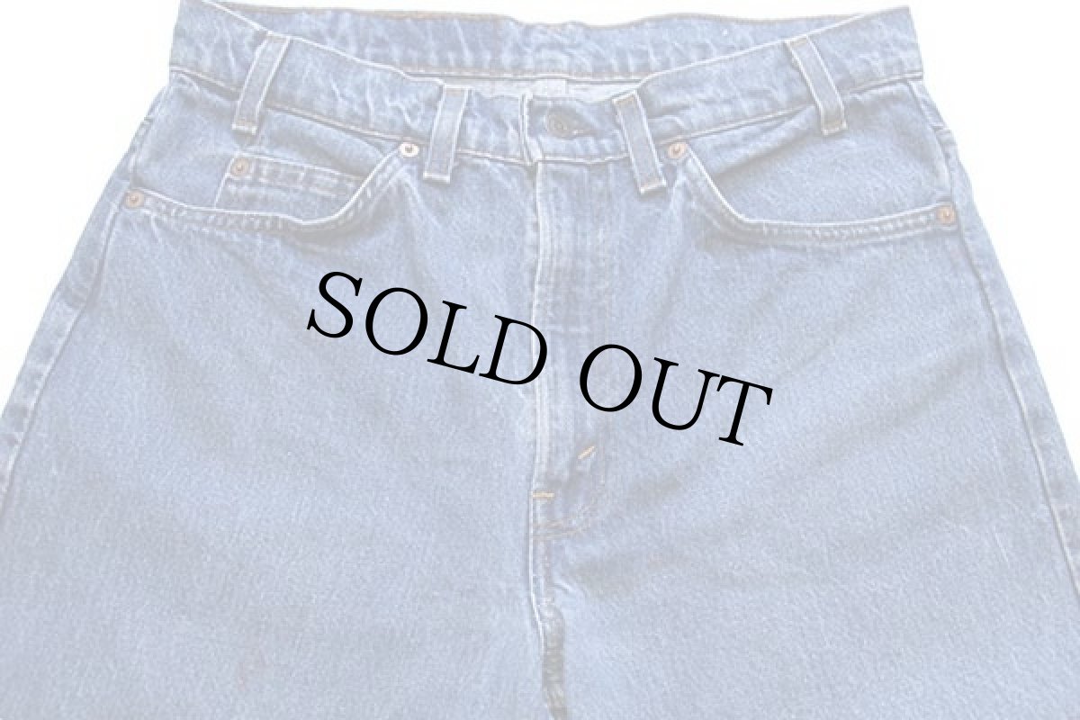 画像4: 80s USA製 Levi'sリーバイス 509 ペンキ飛び デニムパンツ w33 L34 (4)