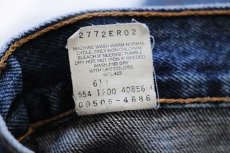 画像7: 00s USA製 Levi'sリーバイス 505 デニムパンツ w36 L30★59 (7)