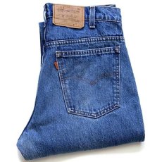 画像1: 80s USA製 Levi'sリーバイス 509 ペンキ飛び デニムパンツ w33 L34 (1)