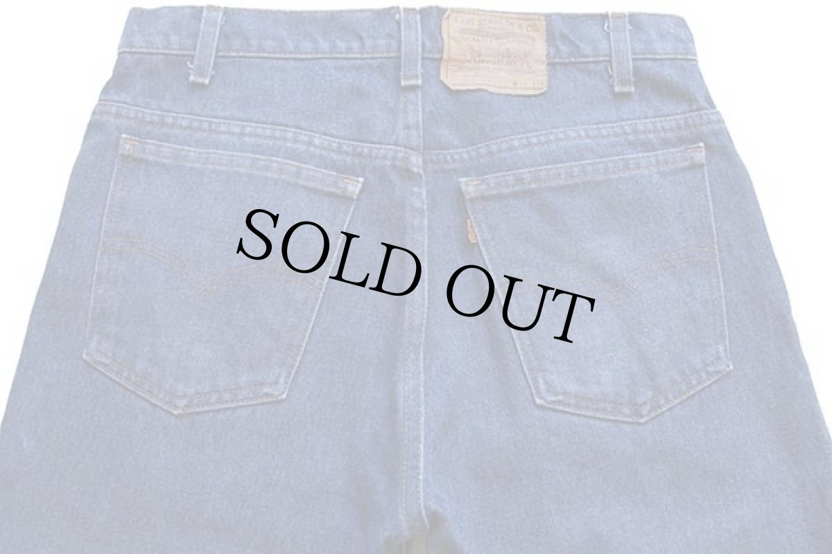 画像5: 80s USA製 Levi'sリーバイス 509 デニムパンツ w33 L34 (5)
