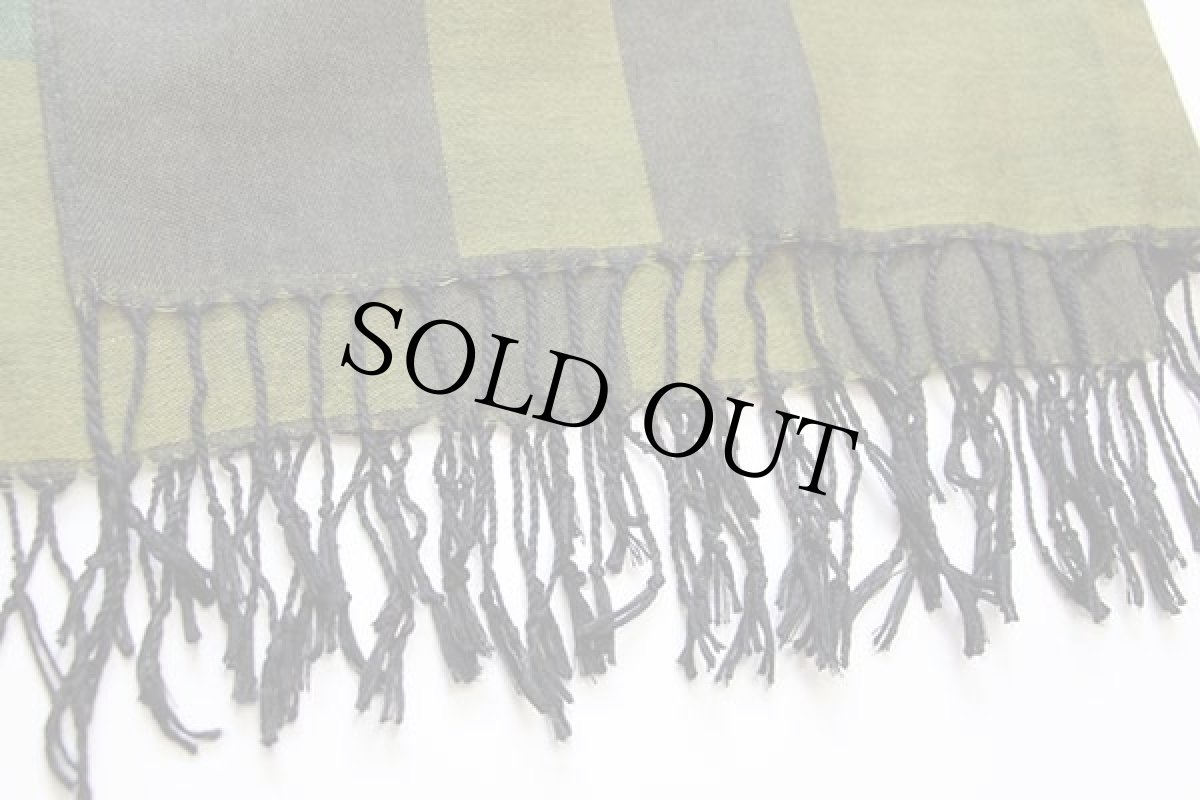 画像6: PASHMINA チェック パシュミナ ストール★ショール (6)