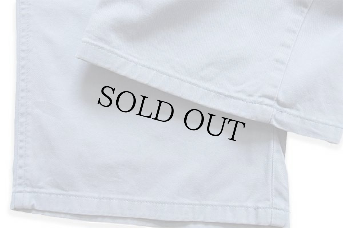 画像7: 90s ポロ ラルフローレン ツータック コットン チノパン ライトブルー w38 L30★88 (7)