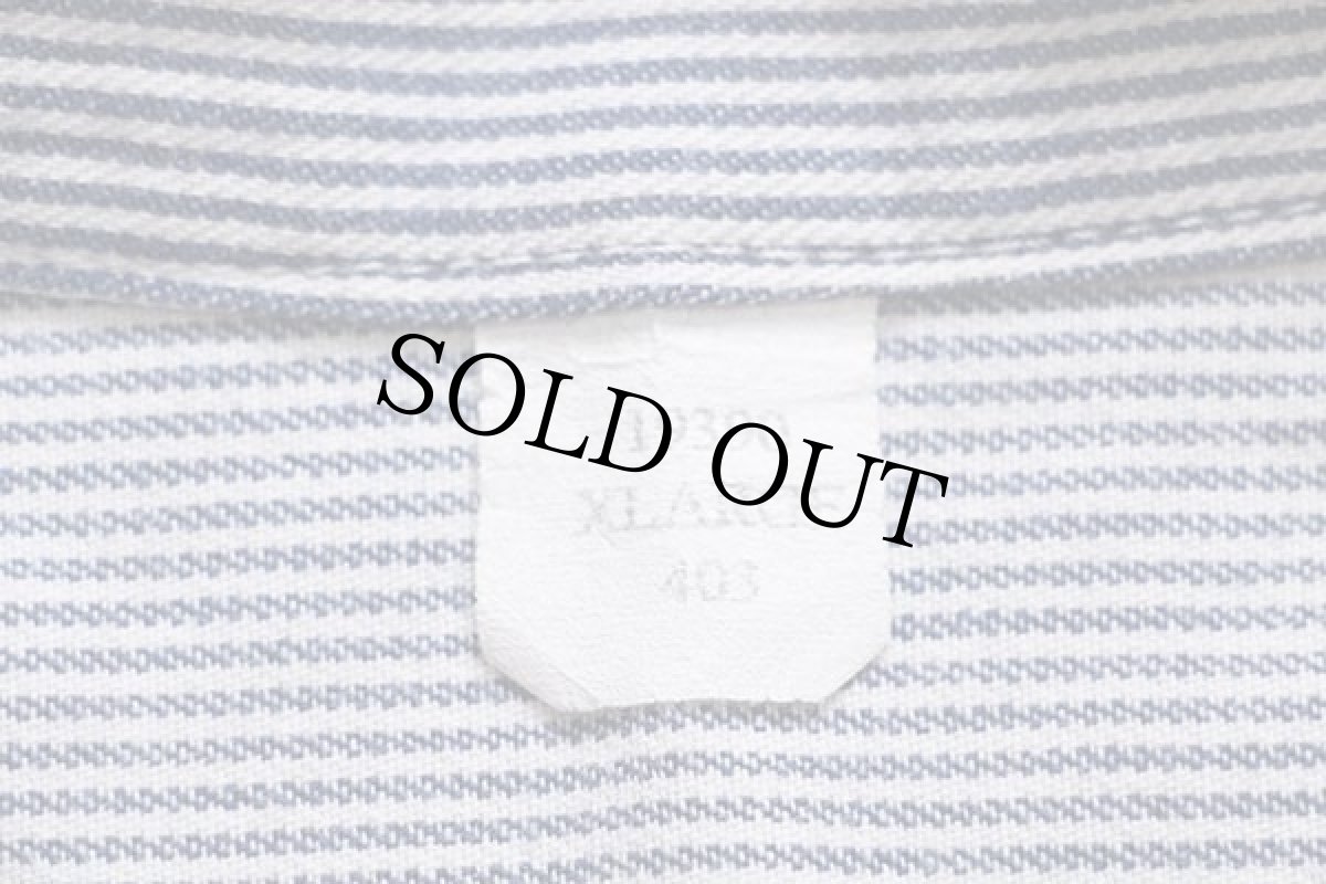 画像4: USA製 PRISON BLUES プリズンブルース ヒッコリー ストライプ コットン ワークシャツ XL (4)