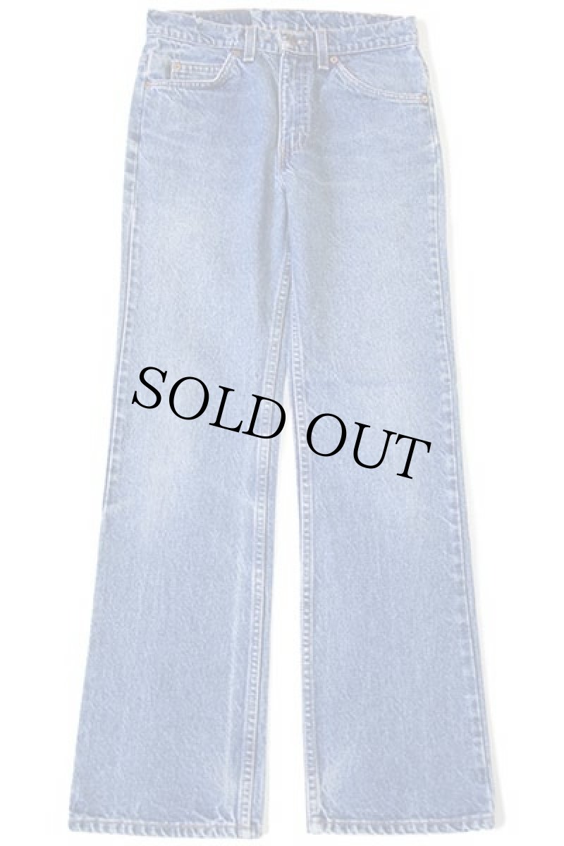 画像2: 90s USA製 Levi'sリーバイス 517 デニムパンツ w30 L30★ブーツカット (2)