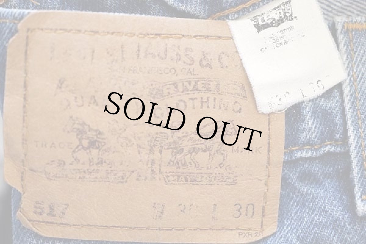 画像6: 90s USA製 Levi'sリーバイス 517 デニムパンツ w30 L30★ブーツカット (6)