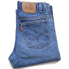 画像1: 90s USA製 Levi'sリーバイス 517 デニムパンツ w30 L30★ブーツカット (1)