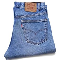 画像1: 00s USA製 Levi'sリーバイス 517 デニムパンツ w34 L30★42 ブーツカット (1)