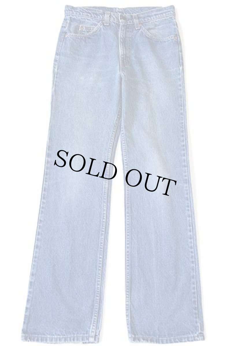 画像2: 80s USA製 Levi'sリーバイス 517 デニムパンツ w30 L31★38 ブーツカット (2)