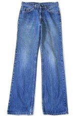 画像2: 80s USA製 Levi'sリーバイス 517 デニムパンツ w30 L31★38 ブーツカット (2)