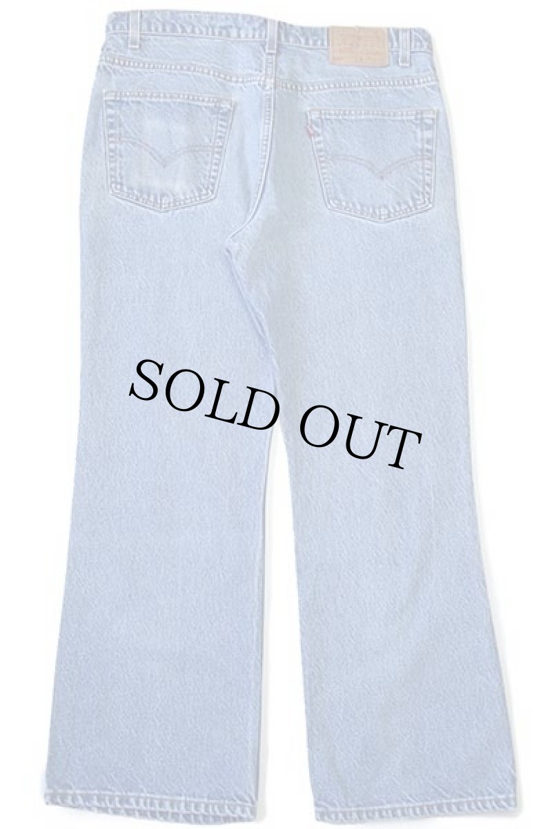 画像3: 90s USA製 Levi'sリーバイス 517 デニムパンツ w36 L30★51 ブーツカット (3)