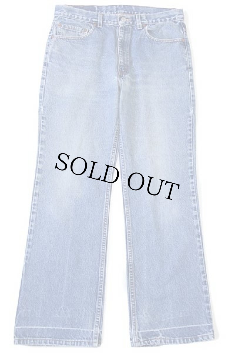 画像2: 00s USA製 Levi'sリーバイス 517 デニムパンツ w34 L30★42 ブーツカット (2)